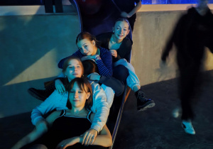 Grupa uczniów z klasy 7a