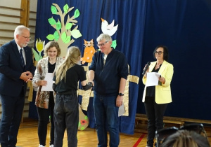 Wręczenie nagród laureatom konkursu wiedzy