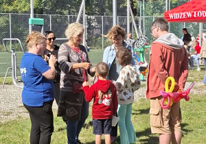 Dekoracja zwycięzców
